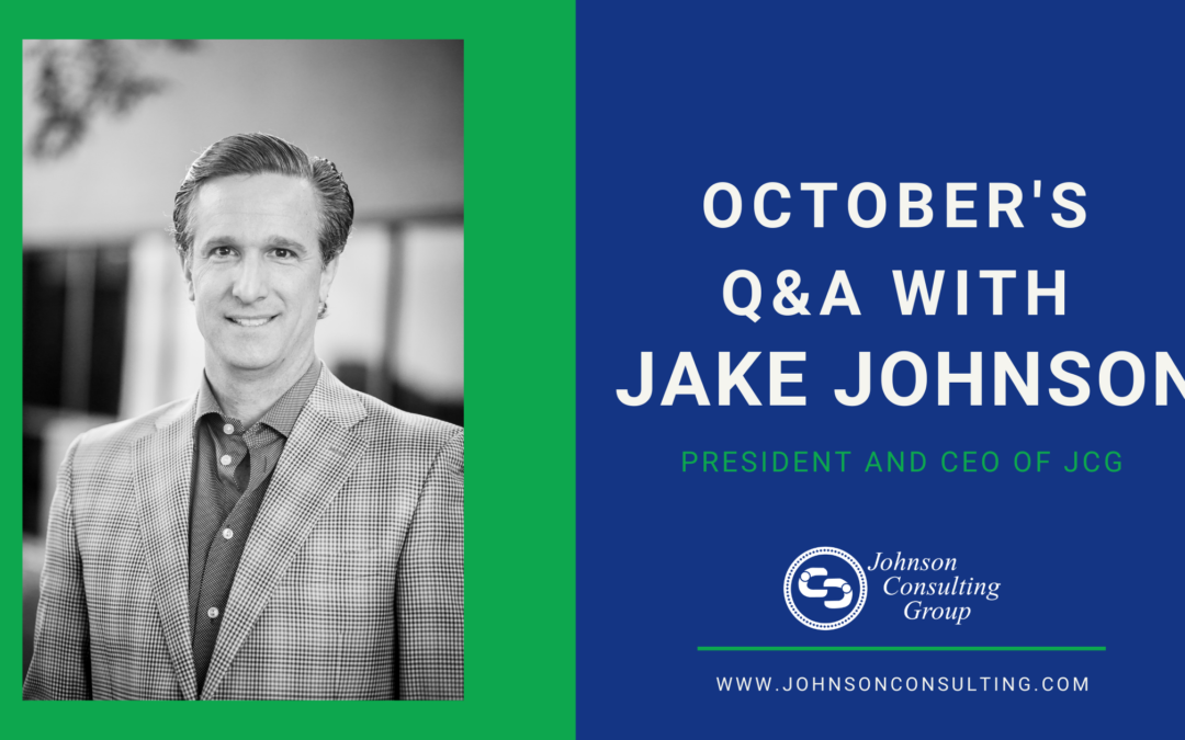 October's Q&A with Jake